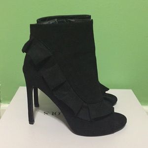 Borati open-toe Stiletto Bootie